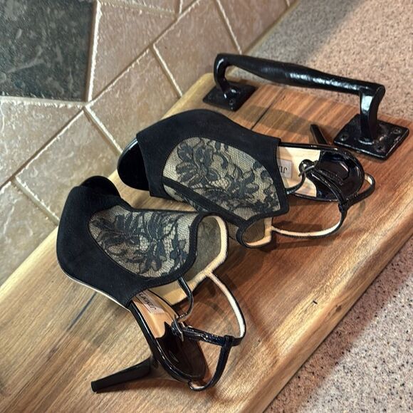 100% authentic Jimmy Choo 'Maylen' Black Heels - 37.5 - Picture 10 of 14